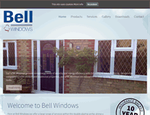 Tablet Screenshot of bellwindows.com